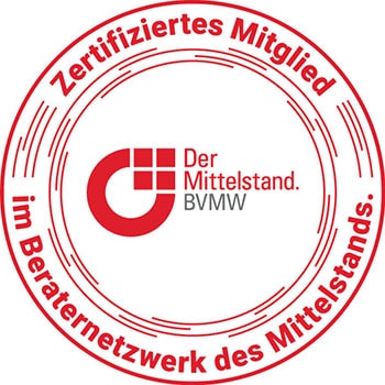Zertifiziertes Mitglied im Beraternetzwerk des Mittelstands BVMW